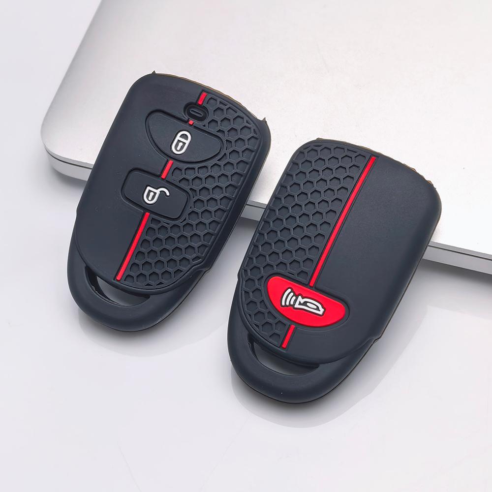 Key Fob Cover for Hyundai Elantra Tucson Models Santa Fe Ix35 Anti-Scratch Surface Shockproof Structure Soft Grip Texture Easy Install Design