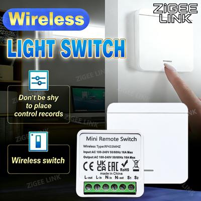 Ασύρματος Διακόπτης Τοίχου Ρελέ Δέκτης RF 433Mhz 1/2/3 Κουμπιών Πάνελ Διακόπτης Τηλεχειριστήριο Διακόπτης για Λάμπα LED
