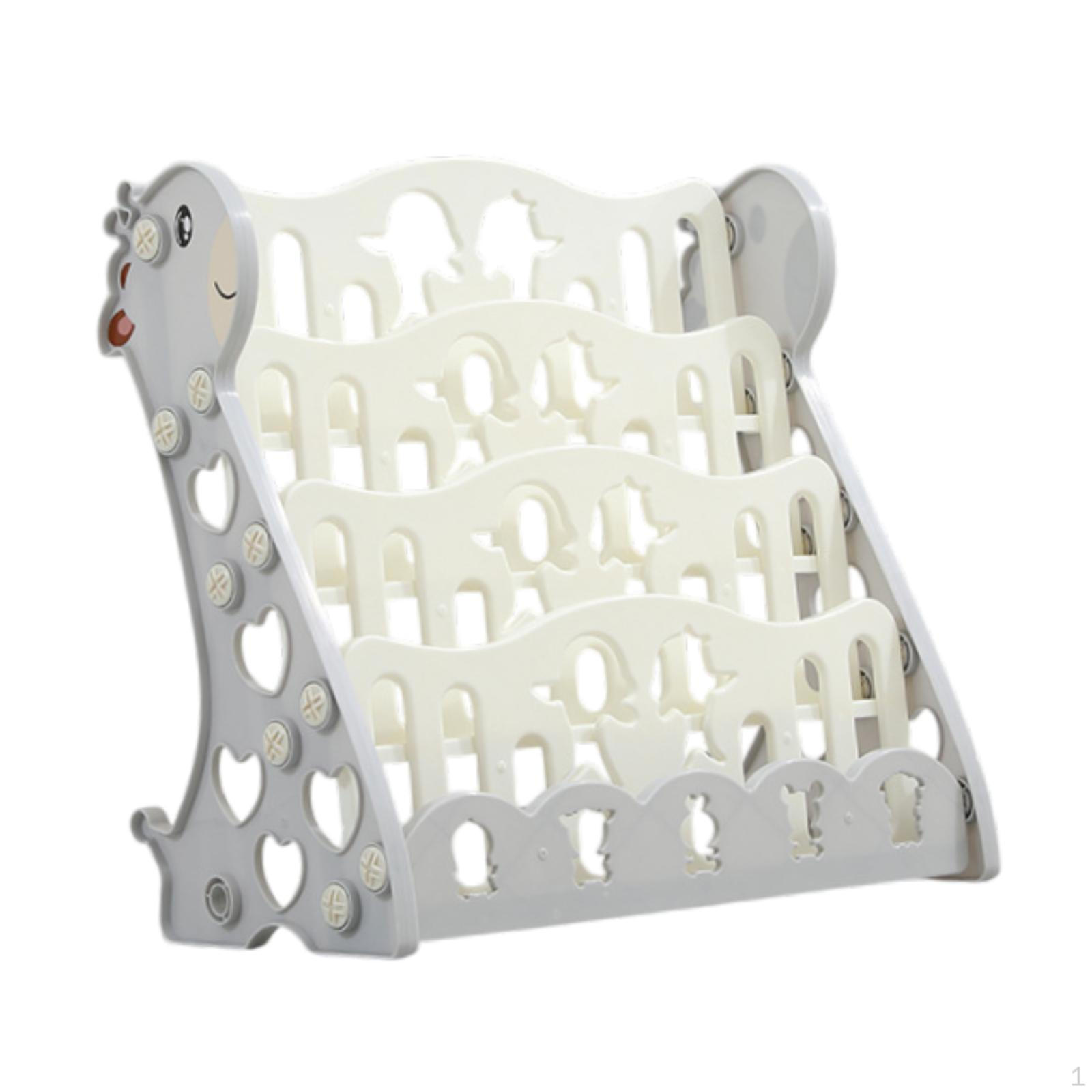 

Дитяча книжкова полиця Швидкий доступ Книжкова стійка Дисплей для вітальні, дитячої кімнати Four layers