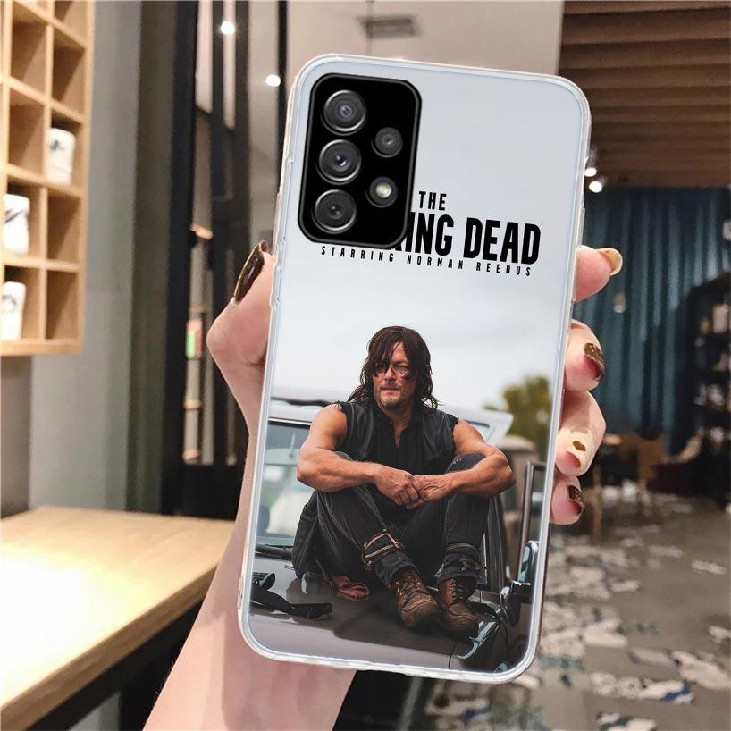 The Walking Dead Daryl Dixon Soft Phone Case For Samsung Galaxy A16 A26 A36 A56 A15 A14 A13 A55 A54 A53 A35 A34 A33 A25 A24 A23