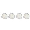 4PCS MR11 12LED Light Bulb 2W 300LM Spot Light Bulb Double Pin Base Landscape Light BulbWarm White