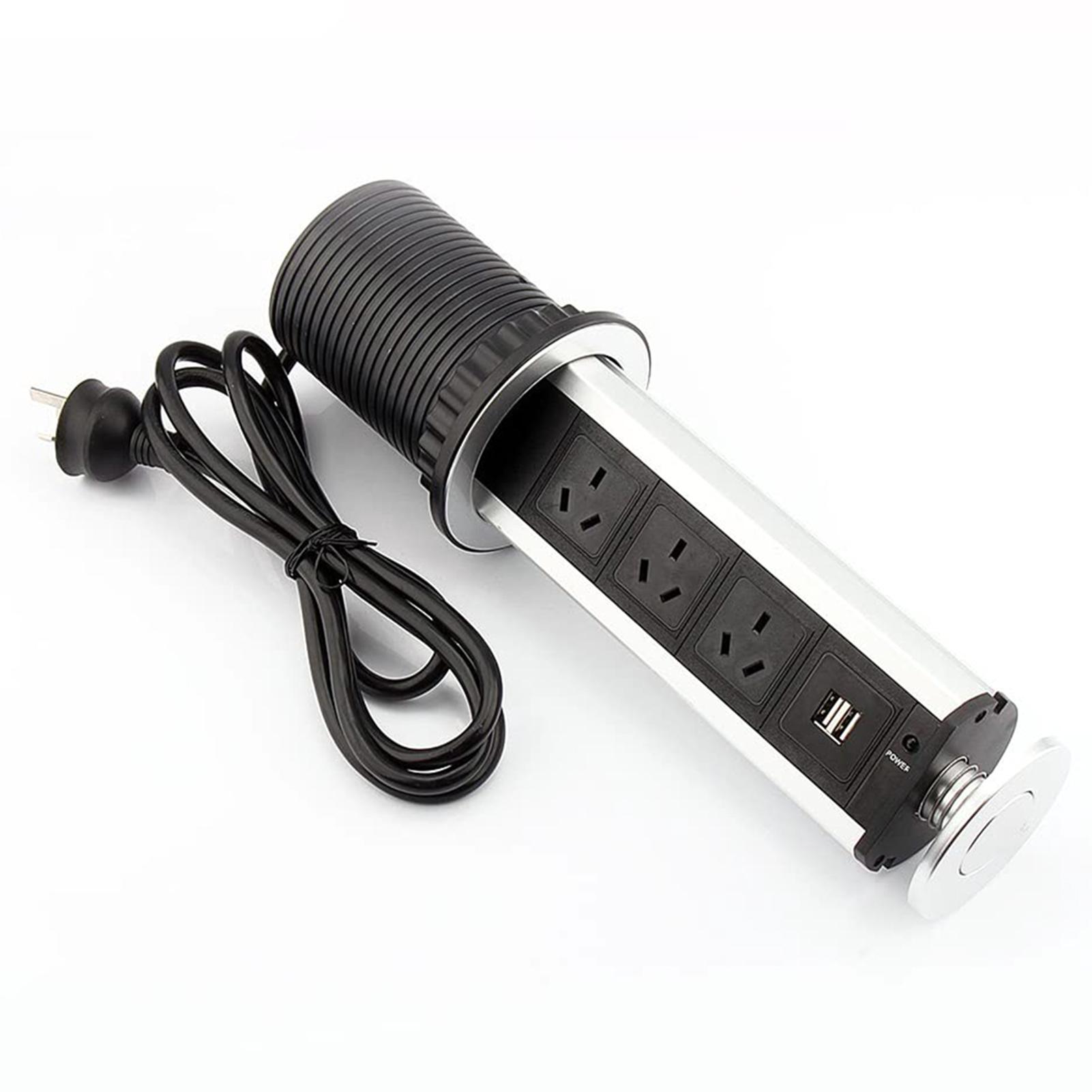 

2 USB+4 штекерні розетки. Витягніть зарядний пристрій для домашньої кухні