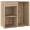 VidaXL Cosmetic Cabinet Sonoma Oak 80x40x75 Cm Engineered Wood808840