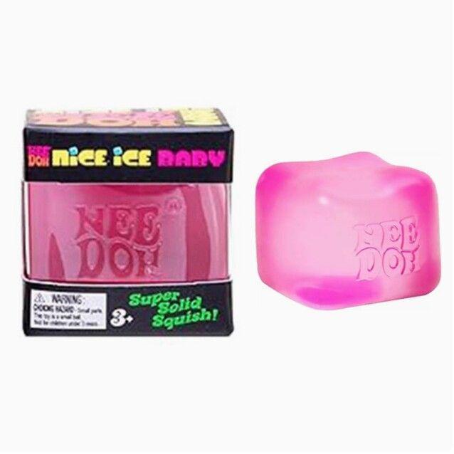 Needoh Nice Cube Sensory Stress Relief Squeeze Toy - Decompression & Relaxation