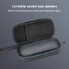 Torba do przechowywania głośnika inteligentnego Cylindryczne pudełko do przenoszenia głośnika kompatybilnego z Bluetooth Powłoka EVA Przenośny futerał podróżny na audio