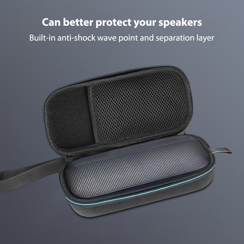 Torba do przechowywania głośnika inteligentnego Cylindryczne pudełko do przenoszenia głośnika kompatybilnego z Bluetooth Powłoka EVA Przenośny futerał podróżny na audio