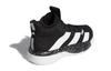 Adidas Pro Next K Abrasion Resistant Mid top Children's Basketball Shoes Black White Kids' EH3061