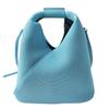 Used Maison MargielaShoulder Bag Blue canvas/leather Women