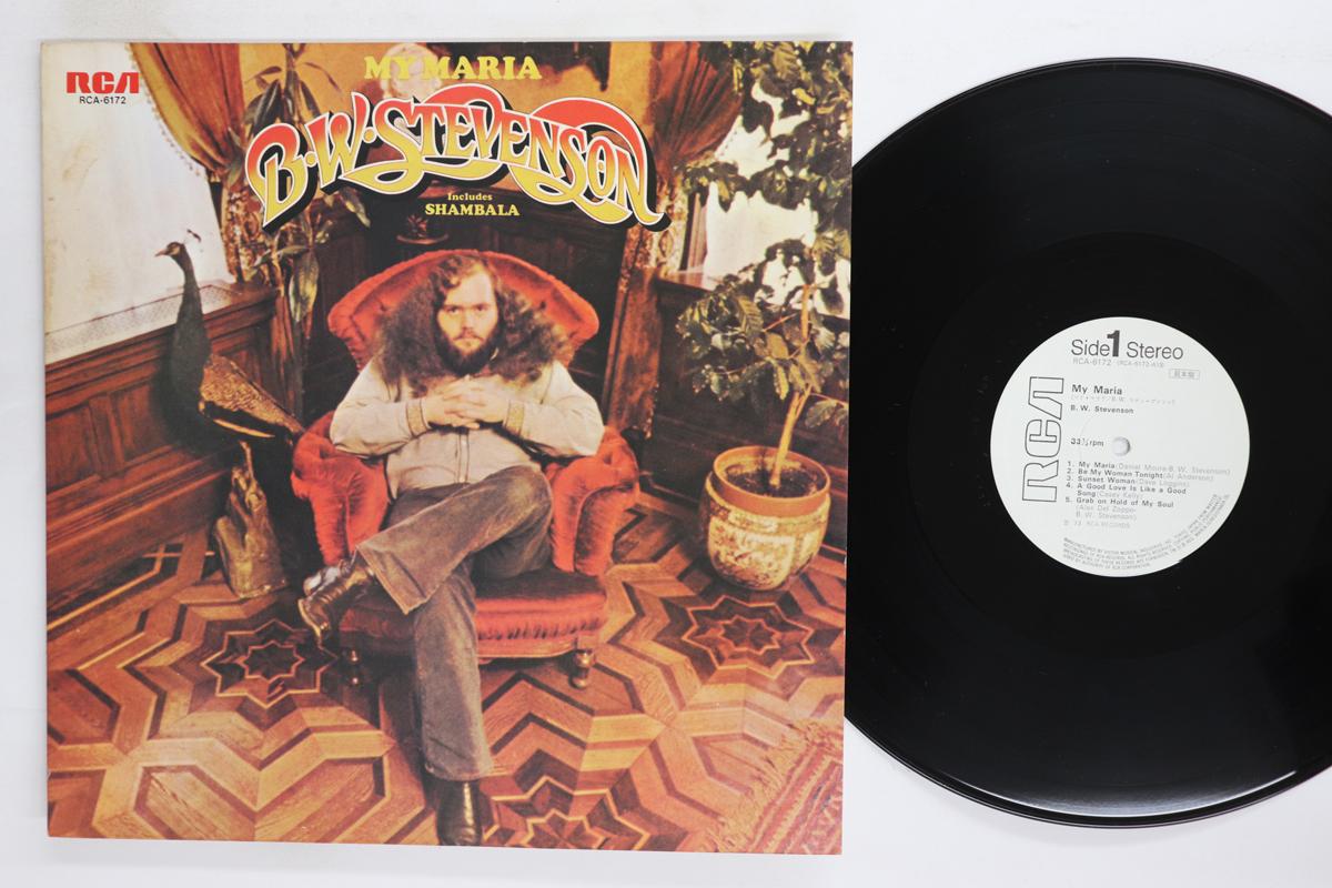 LP Record B.W. STEVENSON My Maria RCA6172PROMO RCA 1973 Japan Rock Used