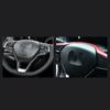 For Honda Accord 10Th 2018- Red ABS Inner Steering Wheel Strip Cover Trim