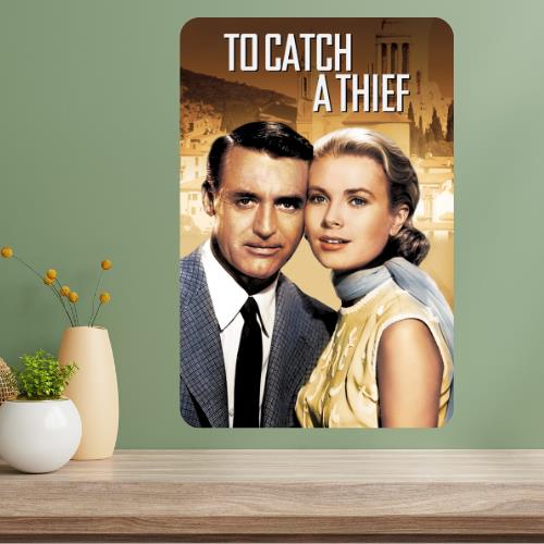 To Catch a Thief Classic Movie Metal Poster Sign 20x30cm(7.8x11.8inch)