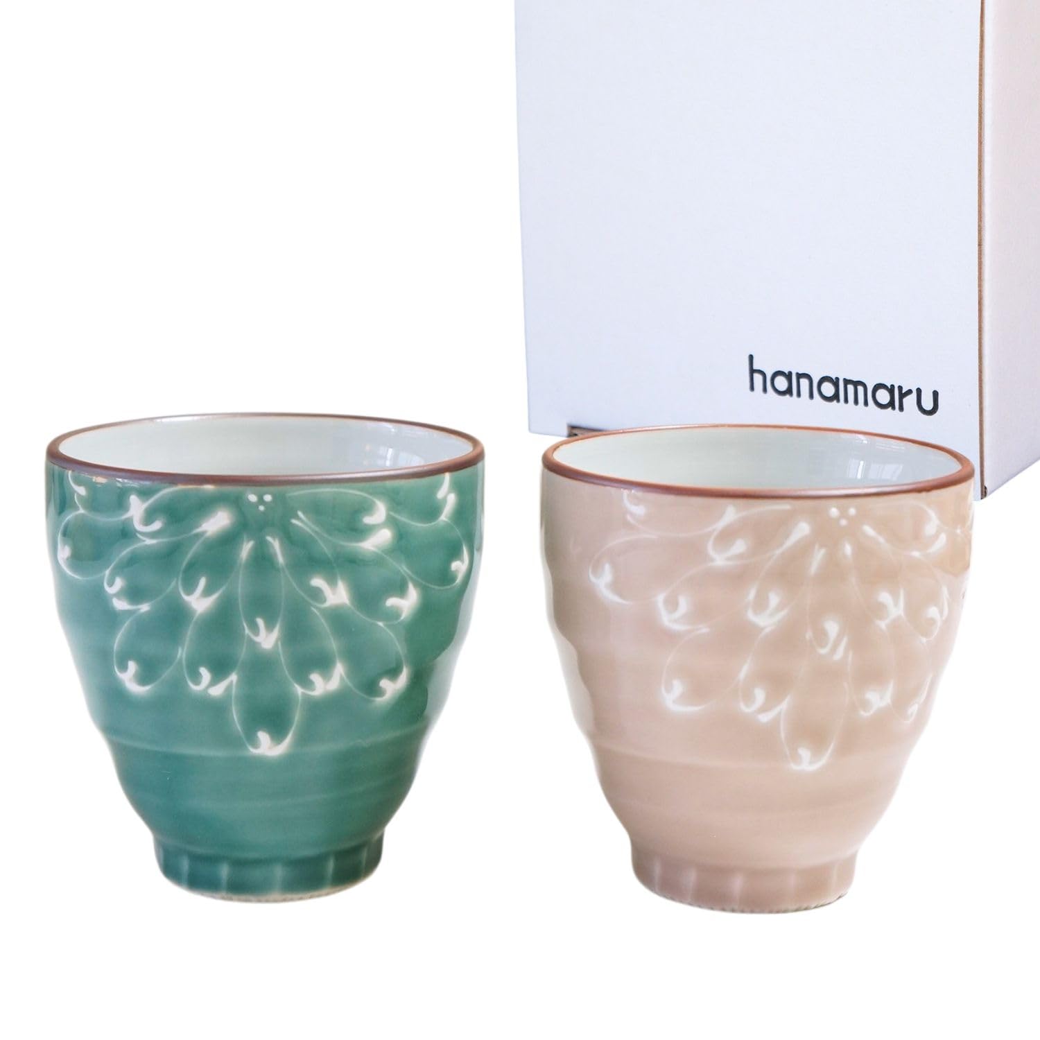 

Hasami ware teacup pair Ichinenkiku hasami ware set, pg, couple s teacups, yunomi, teacup,