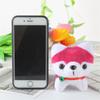 Soft Husky Plush Keychain Charming Dog Toy With Pp Cotton Filling