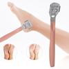 Callus Shaver Set Stainless Steel Foot Dead Skin Removal Foot File Pedicure SetRose Gold
