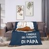 Grandpa Tv Sleeping Blanket  Travel Office Flannel Throw Blanket For Living Room Warm Soft Design Quality Bedspread