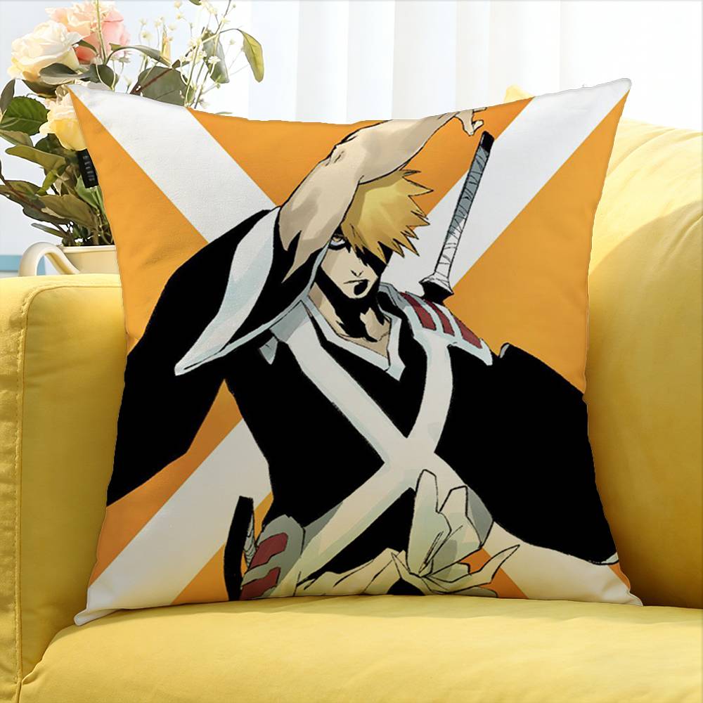 Anime I-Ichigo K-Kurosaki World Various Sizes Square Pillow Case For Car Home Bedchamber Decor