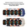 Pulseira Magnética para Huawei Watch Fit 5/5 Pro/4 Pro/4/3 Nova Pulseira de Silicone de Reposição Pulseira para Huawei watch fit 5/5 Pro