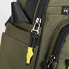 Bolsa Transversal Masculina Oxford Bolsas de Ombro Único Armazenamento de Grande Capacidade Moda Múltiplos Bolsos Bolsa Transversal para Viagem de Negócios Mochila Diária