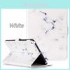 Capa Folio Flip Elegante com Padrão de Mármore para iPad com Material PU Premium