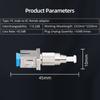 Visual Fault Locator Fiber Adapter Fiber Optic Connector FC Male to SC Female Optical Fiber Adapter Stable Performance Low Loss