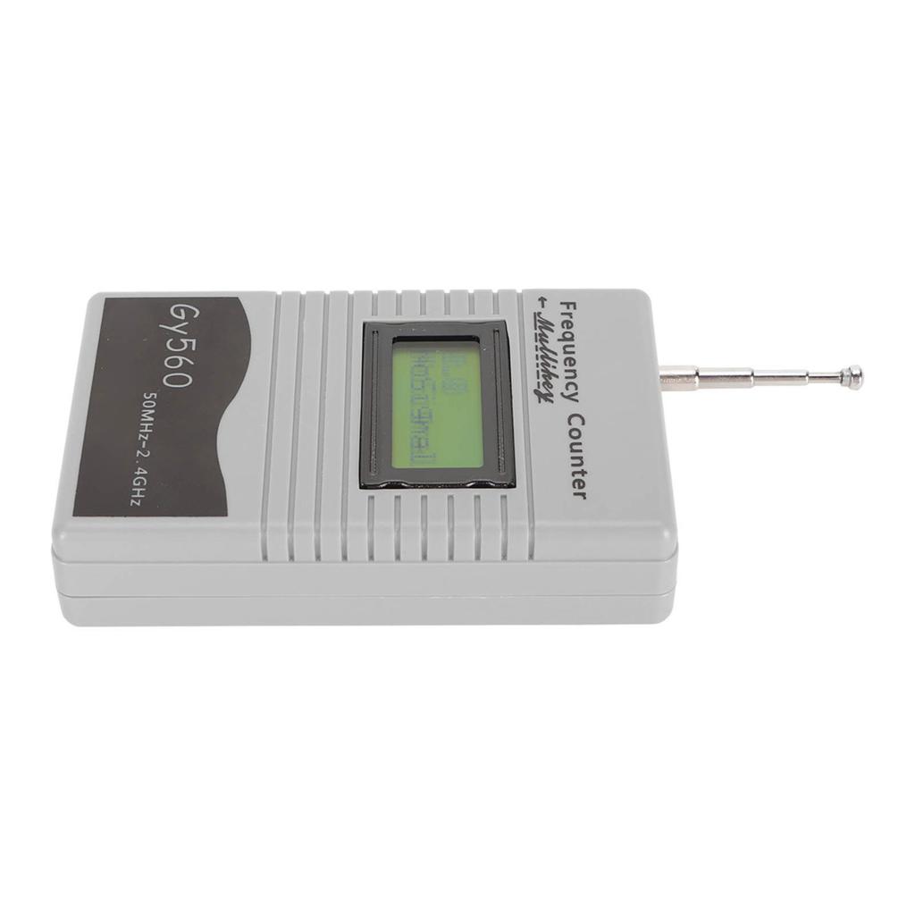Mini Gooit GY560 Radio Frequency Counter 50Mhz‑2.4Ghz Portable Frequency Counter Radio Frequency Mea