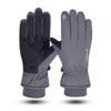 Unisex Windproof Waterproof Ski Gloves for Autumn/Winter Riding, Motorcycling. Warm, Split Finger Design with Velvet Lining.