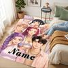 Custom Name Fantasy World Living Room Non-Slip Area Rug Soft Carpet for Bedroom Kids Playroom Sofa Office Home Decor Doormat