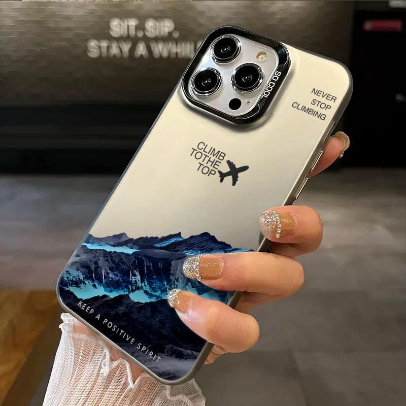 Mountain Peak Aircraft Phone Case For Xiaomi Mi Lite 5G Ne 14 15 Ultra 12 For Xiaomi 12T 13t 14t 15t 17 Pro Max Shockproof Funda