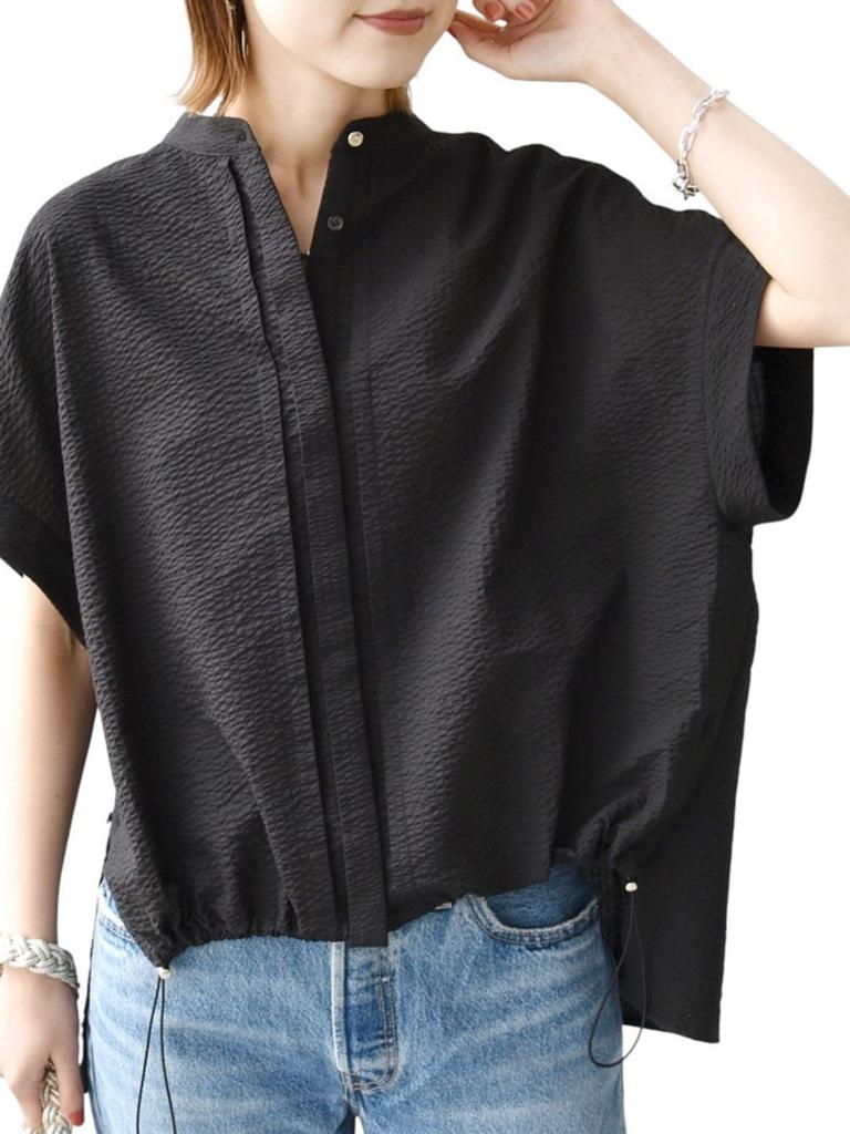 Ships for Women Hand Washable Soccer Drawstring Dolman One Size Blouse, 311530020, Black,