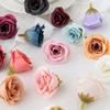 5/10Pcs Hot Sale Silk Artificial Flowers Rose Head Festival Garden Arch Home Vase Wedding Bridal Bouquet Decoration DIY Gift Box