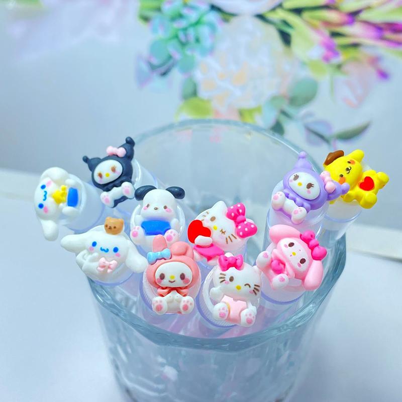 Sanrio Reusable Eyelashes Brush Tube For Eyelash Extension Disposable Mascara Wands Eyebrow Brush Applicator Eyelash Brushes