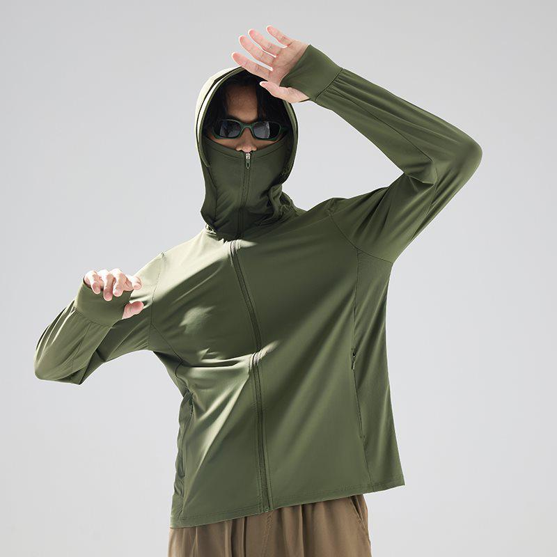 In Stock: Spring/Summer Ice Silk UV Protection Clothing - Comfortable, Breathable, Versatile
