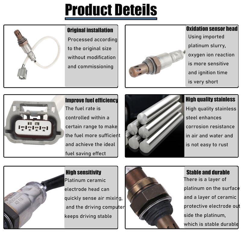226A0-1KT0A 234-4534 Oxygen O2 Sensor For Nissan Versa Note 2012 2013 2014 2015 2016 2017 2018  Infiniti M35h Q50 Q70 3.5L
