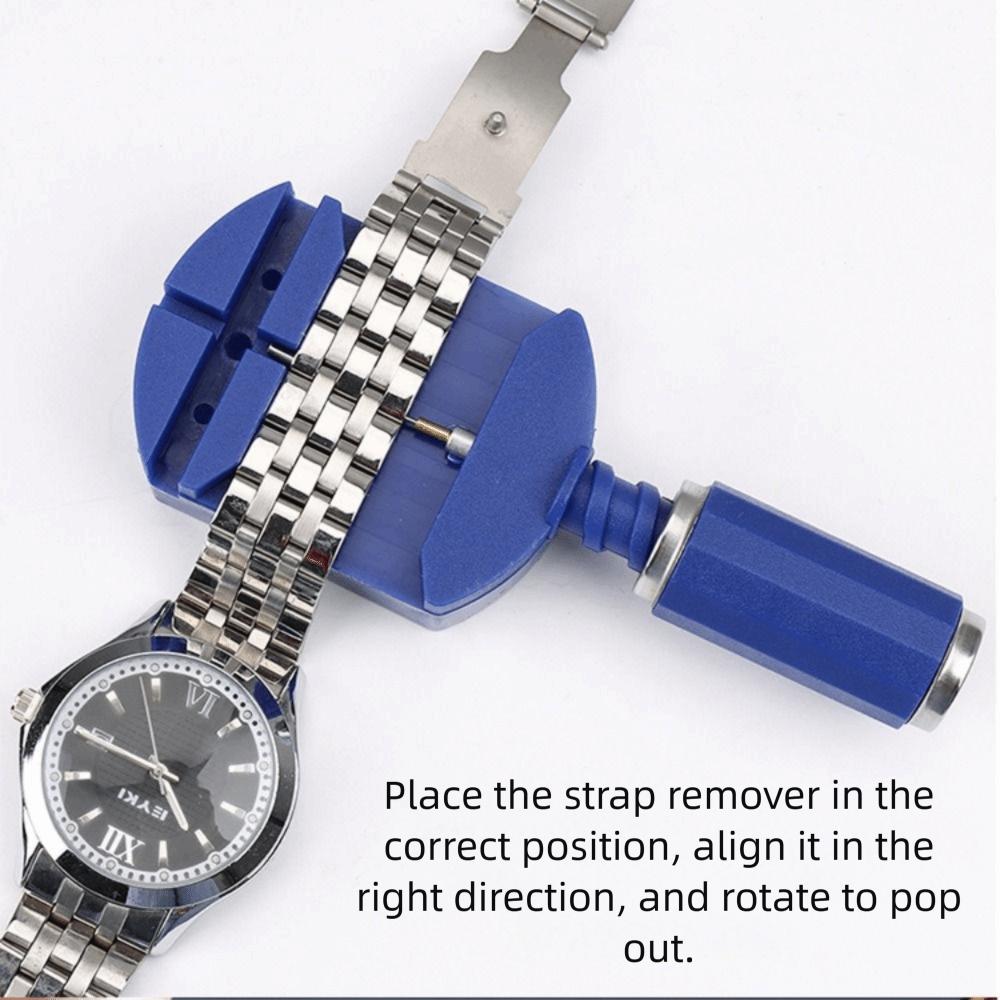 144/147 STÜCKE mit Tragetasche Uhren Reparaturset Uhrenöffner Werkzeug Uhrmacher Reparatur