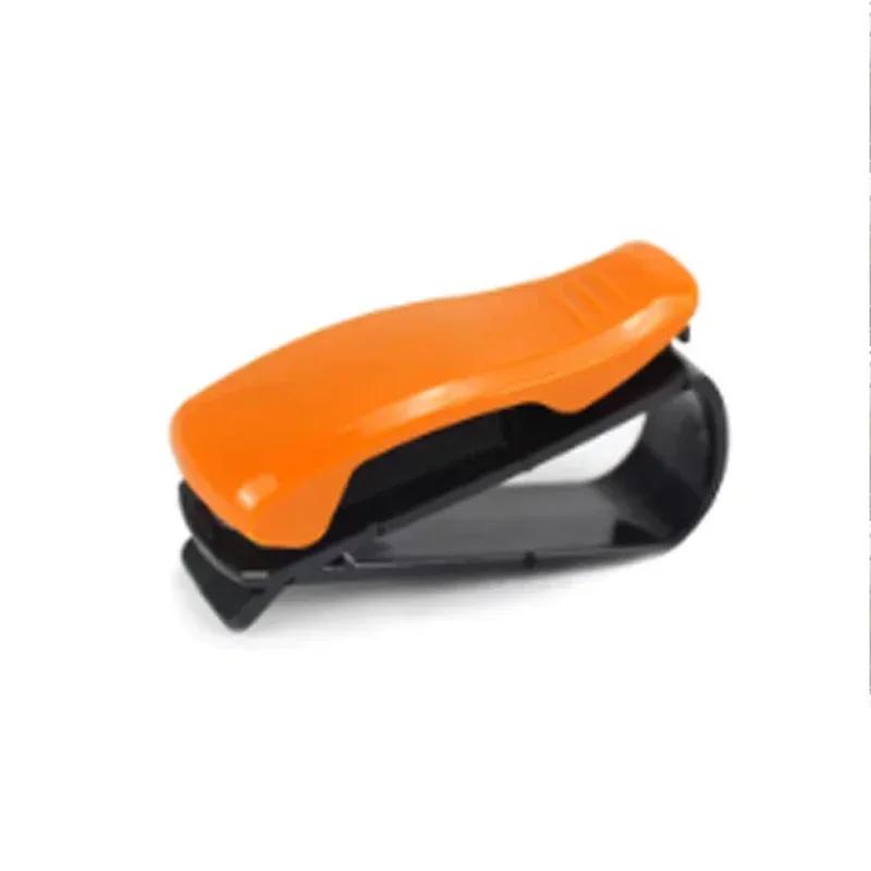 2 Stück Universal Auto Sonnenblende Brillenbox Sonnenbrillenclip Karten-Ticket-Halter Befestigung Stifthalter Brillenclips Zubehör
