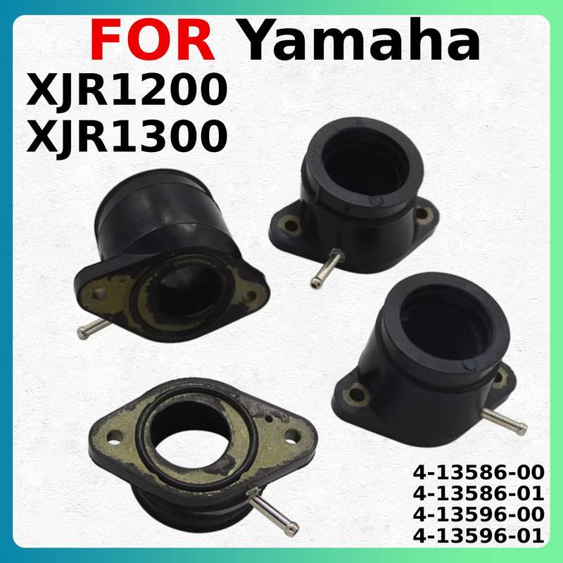 

Carburetor Adapter Inlet Intake Pipe Rubber Mat For Yamaha XJR1200 1994-1998 XJR1300 1998-2001 4-13586-00 4-13586-01 4-13596-01