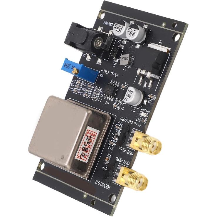 FTVOGUE Adjustable Oscillator Module OCXO 10MHz Frequency Standard Reference Module Crystal Oscillator Constant Temperature Board, Module