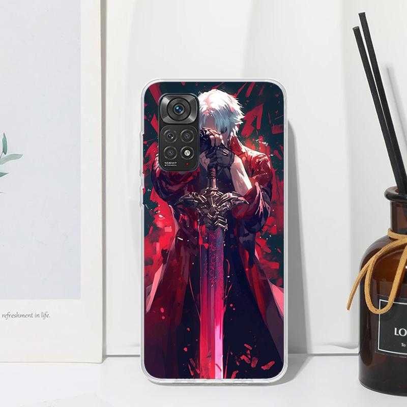 

Game D-Devil May Cry 5 Phone Case For Xiaomi Redmi Note 15 13 14S 14 Pro Plus 12S 11S 10S 12 11E 10 11T Art Fundas Back Cover Re Redmi Note 14 Pro 4G