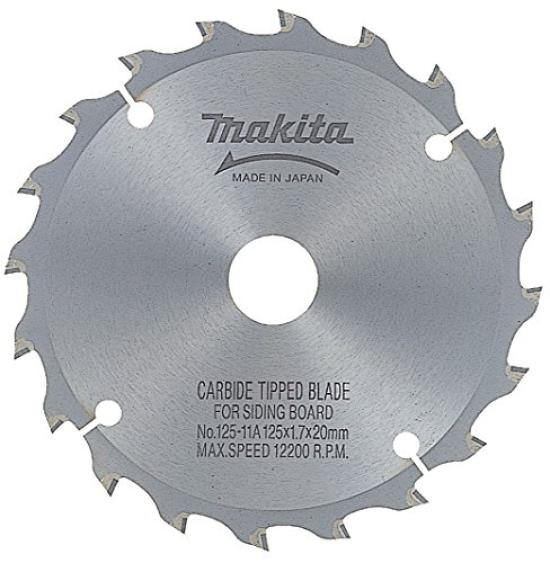 

Makita Chip Saw for Ceramic Outer Diameter Number of Blades 20T Siding, 125mm, A-20270