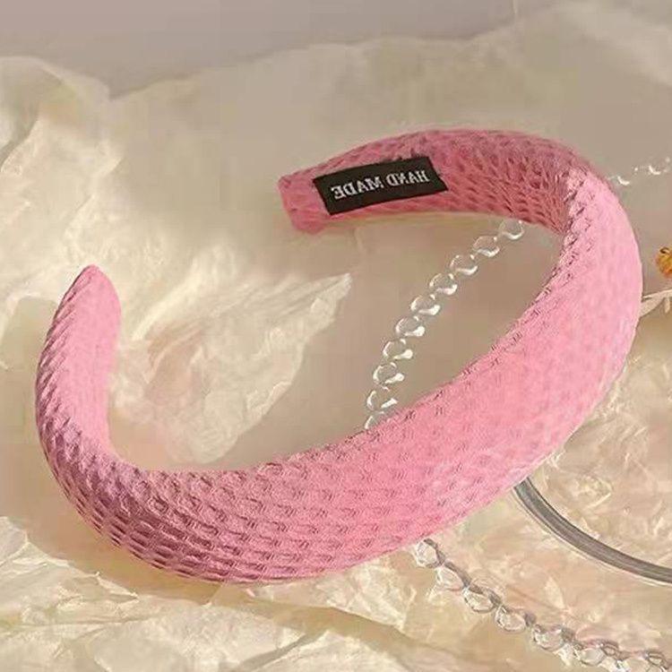 Retro Leopard Print Plush Headband - Non-Slip, Korean Style for Women, Perfect for Autumn and Winter Face Washing