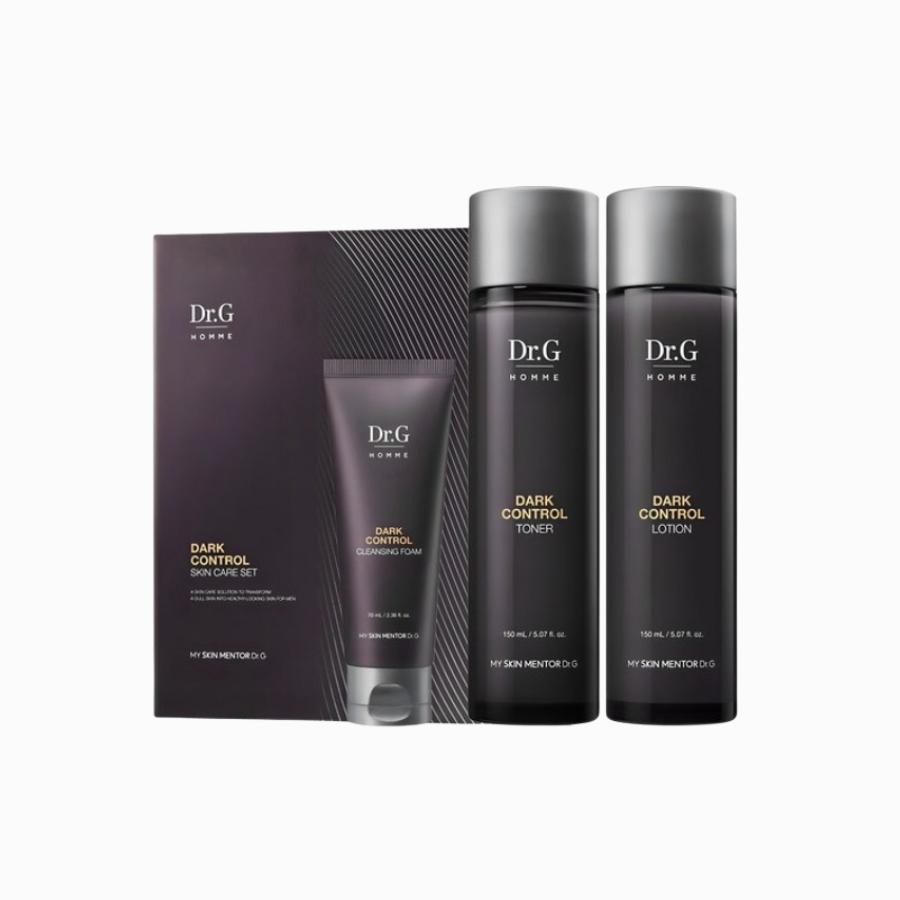 

Доктор. G Homme Dark Control Тонер 150 мл + Лосьон 150 мл + Очищающая пенка 70 мл набор 1 piece, 620ml