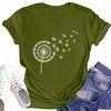 Summer Children's Crew-neck Top Printed Short-sleeved T-shirt Top Base