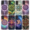 Mandala Chakra Insist Yoga Phone Case For Samsung Galaxy A52 A51 A50S A32 A22 A12 A02S A72 A71 A31 A70 A30S Note 20 Ultra 10 Plu