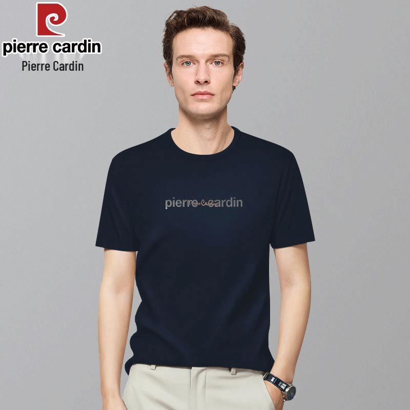 Pierre Cardin Men s Summer Modal Ice Silk Cooling Short Sleeve Round Neck T-shirt 5XL