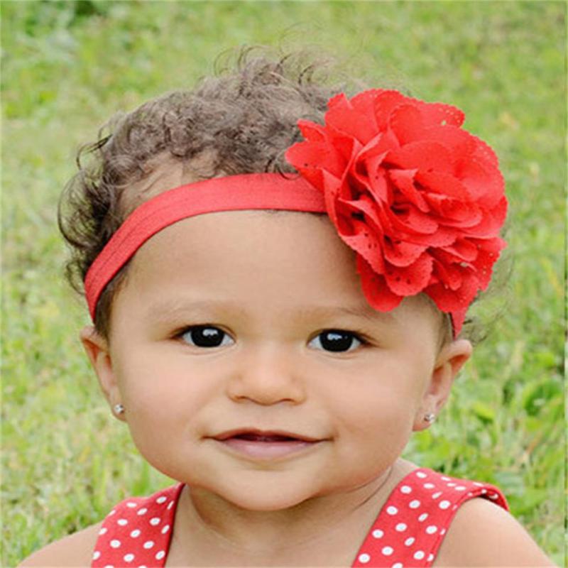 10Pcs/Pack Baby Girls Headbands Newborn Toddler Hollow Out Flower Headdress