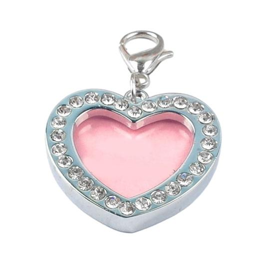 Targhetta identificativa per animali domestici Squisita decorazione con strass Targhetta per il nome dell'animale domestico con incisione Targhetta personalizzata per cani e gatti Forniture per animali domestici