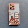 Cartoon Animal Bear Fox Squirrel Phone Case For iPhone 17 16 15 Plus Pro Max Case iPhone 14 13 12 11 Pro Max Mini XS XR X Cover