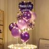 Dekoracja Środek Stołu Balon w Kształcie Serca na Urodziny dla Dzieci