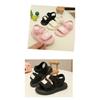 Thick Sole Anti-slip Beach Sandals, Open Toe Soft Sole Casual Shoes for Girls