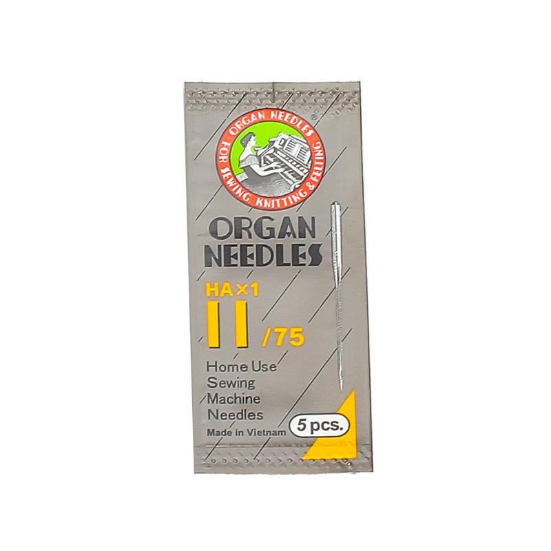 

5 шт./упаковка игл ORGAN для бытовых швейных машин HAX1 швейные иглы для SINGER BROTHER размер 8,9,10,11,12,14,16,18